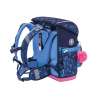 BELMIL Schulranzen COMPACT PLUS Set 5 tlg - Sapphire seitliche Rückansicht
