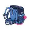 BELMIL Schulranzen COMPACT PLUS Set 5 tlg - Sapphire seitliche Rückansicht