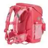 BELMIL Schulranzen COMPACT PLUS Set 5 tlg - Rose Quartz seitliche Rückansicht