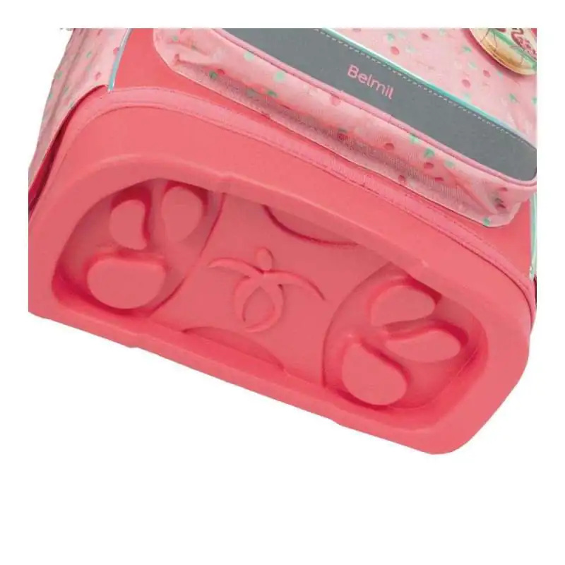 BELMIL Schulranzen COMPACT PLUS Set 5 tlg - Rose Quartz unten