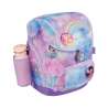 BELMIL Schulranzen COMPACT PLUS Set 5 tlg - Moonlight mit Trinkflasche