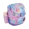 BELMIL Schulranzen COMPACT PLUS Set 5 tlg - Moonlight mit Trinkflasche