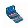 FINKIND Schulranzen BUDDY CLASSIC -  Deep Teal Schüleretui offen