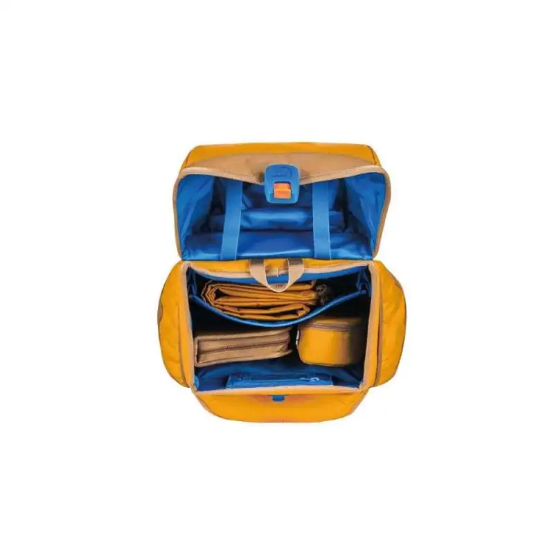 FINKIND Schulranzen BUDDY CLASSIC -  golden/yellow/cinnamon offen