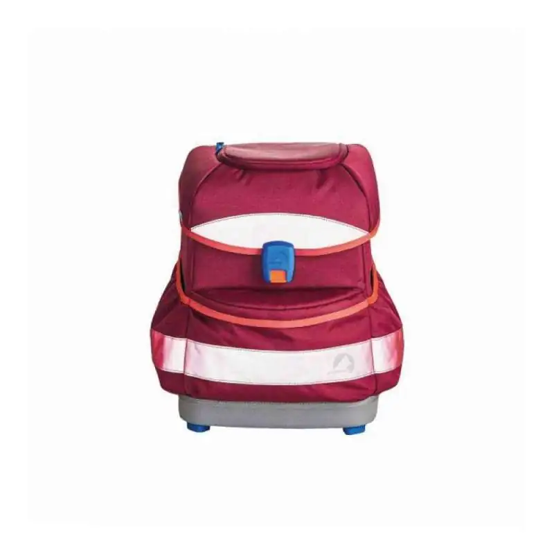 FINKID Schulranzen BUDDY CLASSIC - beet red/chili reflektierend