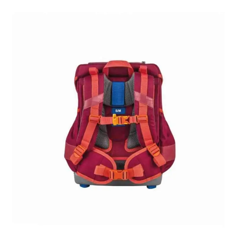 FINKID Schulranzen BUDDY CLASSIC - beet red/chili Rückansicht