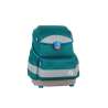 FINKID Schulranzen EKO SMART - deep jungle/mosaic seitliche Front