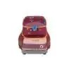 FINKID Schulranzen EKO SPORT 4 tlg - berry mix beklebt mit Buddy Stickern