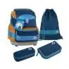 FINKID Schulranzen EKO SPORT 4 tlg - sky mix Set