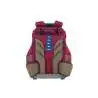 FINKID Schulranzen EKO SPORT 4 tlg - wild berry/purple Rückansicht mit Größenanzeige