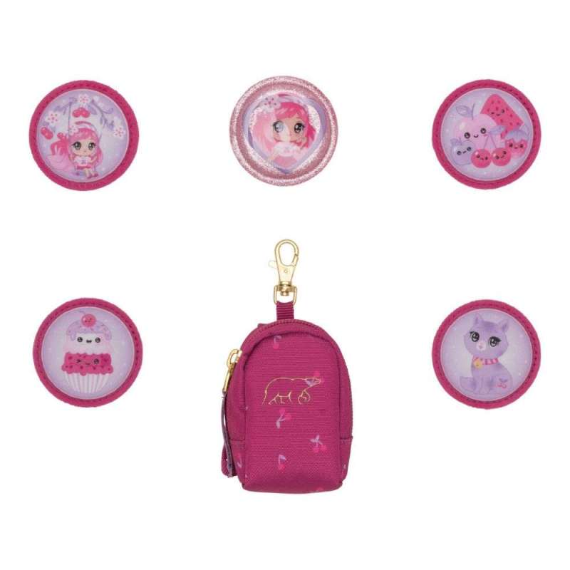 BECKMANN Schulranzen Active Air FLX 6 tlg - Cherry Buttons