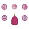 BECKMANN Schulranzen Active Air FLX 6 tlg - Cherry Buttons