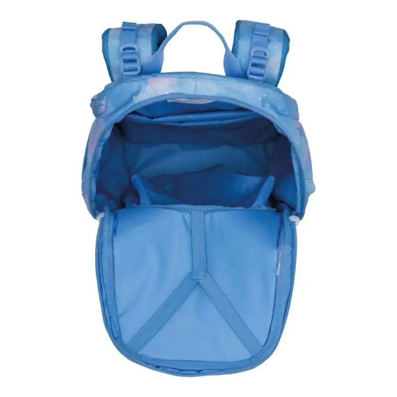 BECKMANN Schulranzen Active Air FLX 6 tlg - Fairy Tale oberes Fach geöffnet leer