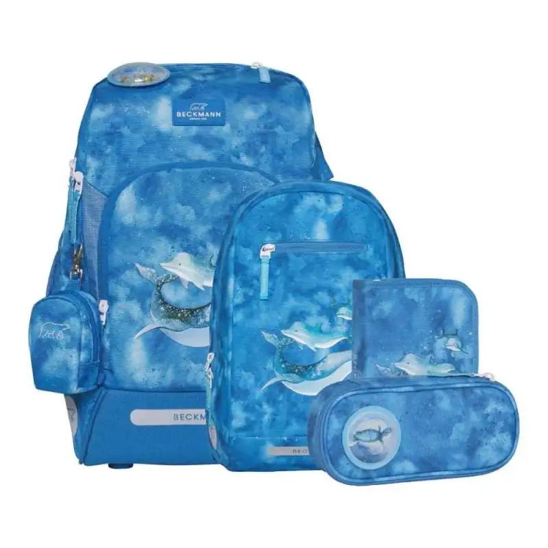 BECKMANN Schulranzen Active Air FLX 6 tlg - Ocean