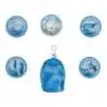 BECKMANN Schulranzen Active Air FLX 6 tlg - Ocean Buttons