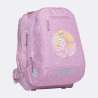 BECKMANN Schulranzen Active Air FLX 6 tlg - Rosie Schulranzen mit Brottasche