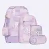 BECKMANN Schulranzen Active Air FLX 6 tlg - Unicorn Princess Purple