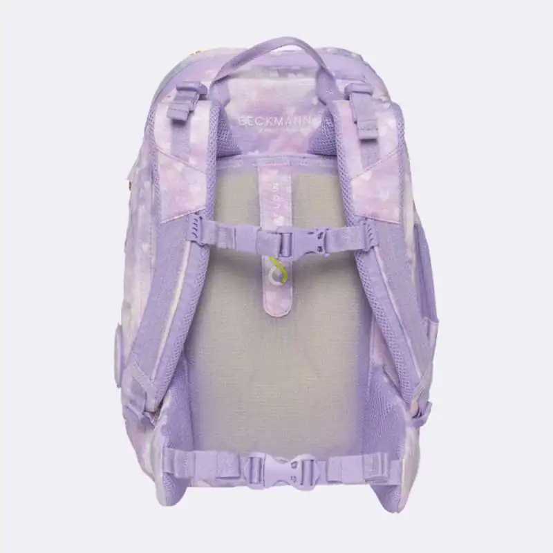 BECKMANN Schulranzen Active Air FLX 6 tlg - Unicorn Princess Purple Rückansicht