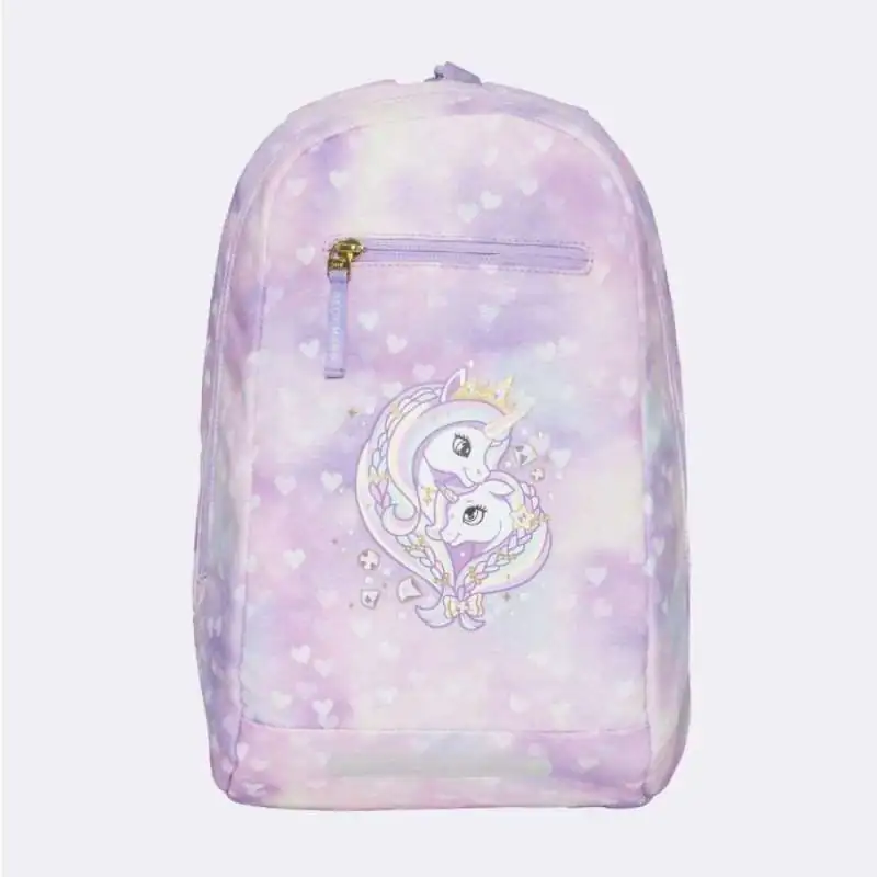 BECKMANN Schulranzen Active Air FLX 6 tlg - Unicorn Princess Purple Brottasche