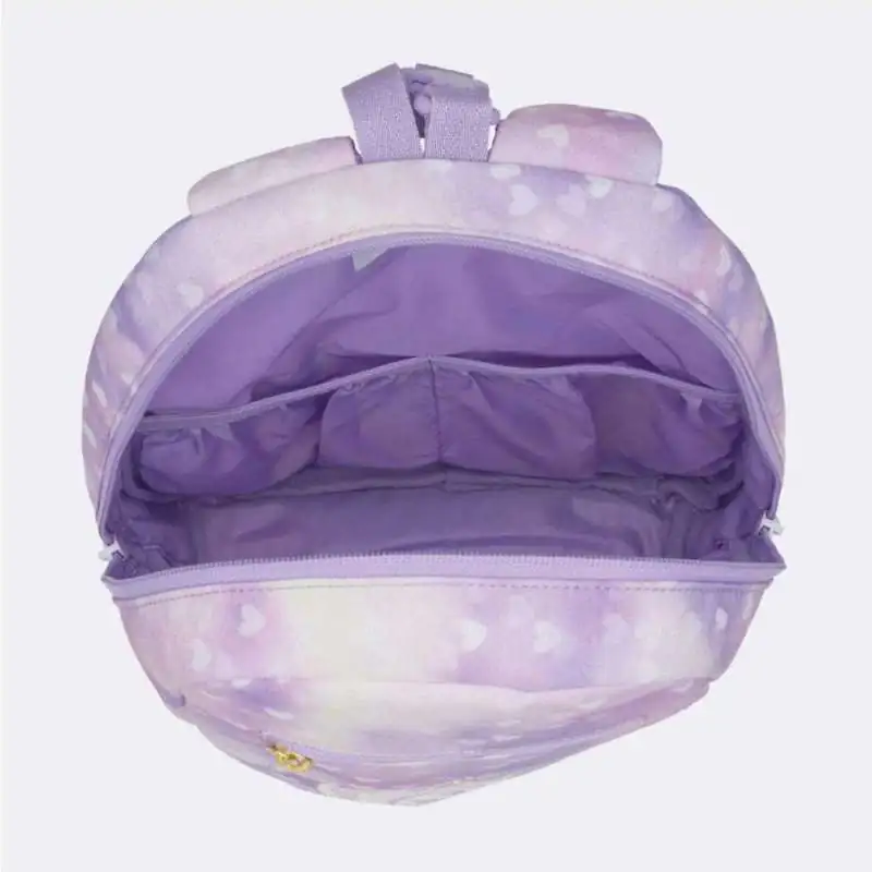 BECKMANN Schulranzen Active Air FLX 6 tlg - Unicorn Princess Purple geöffnet
