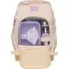 BECKMANN Schulranzen Active Air FLX 6 tlg - Yellow Rainbow Front geöffnet