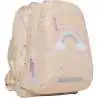 BECKMANN Schulranzen Active Air FLX 6 tlg - Yellow Rainbow Schulranzen mit Brottasche