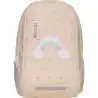 BECKMANN Schulranzen Active Air FLX 6 tlg - Yellow Rainbow Brottasche