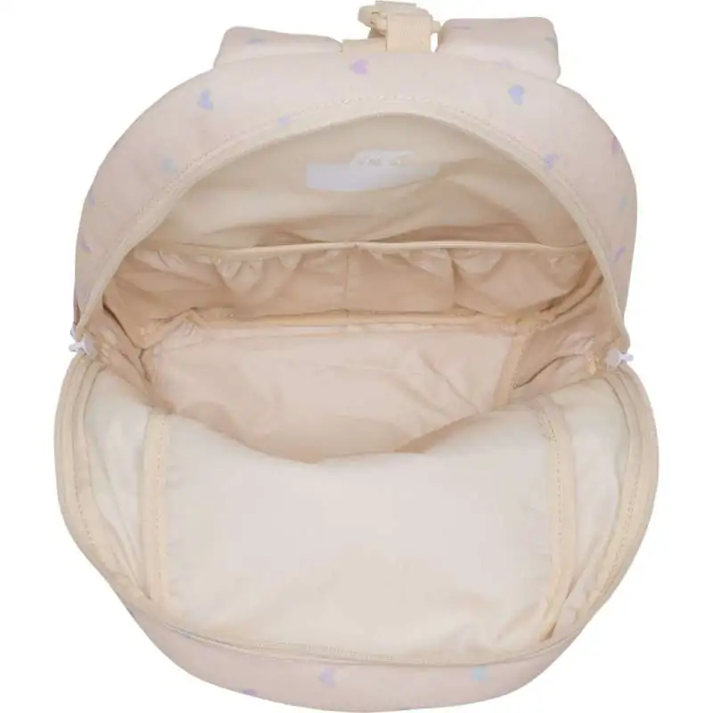 BECKMANN Schulranzen Active Air FLX 6 tlg - Yellow Rainbow Brottasche geöffnet leer
