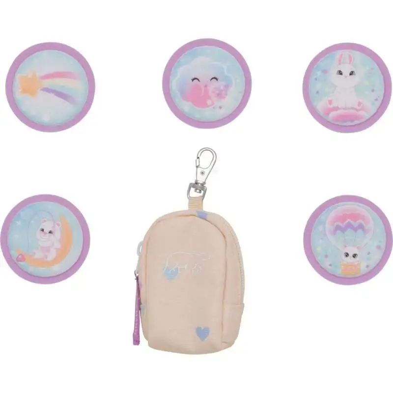 BECKMANN Schulranzen Active Air FLX 6 tlg - Yellow Rainbow Buttons