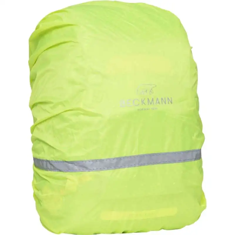 BECKMANN Schulranzen Active Air FLX 6 tlg - Yellow Rainbow Regenschutz