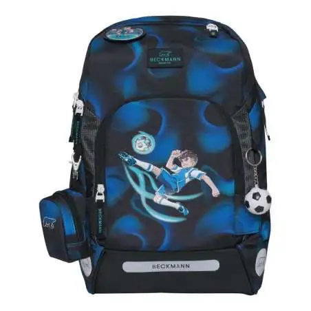 BECKMANN Schulranzen ACTIVE AIR FLX 6 tlg - Magic League Front