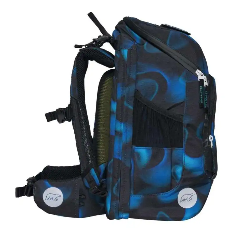 BECKMANN Schulranzen ACTIVE AIR FLX 6 tlg - Magic League seitlich