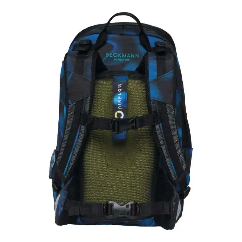BECKMANN Schulranzen ACTIVE AIR FLX 6 tlg - Magic League Rückansicht