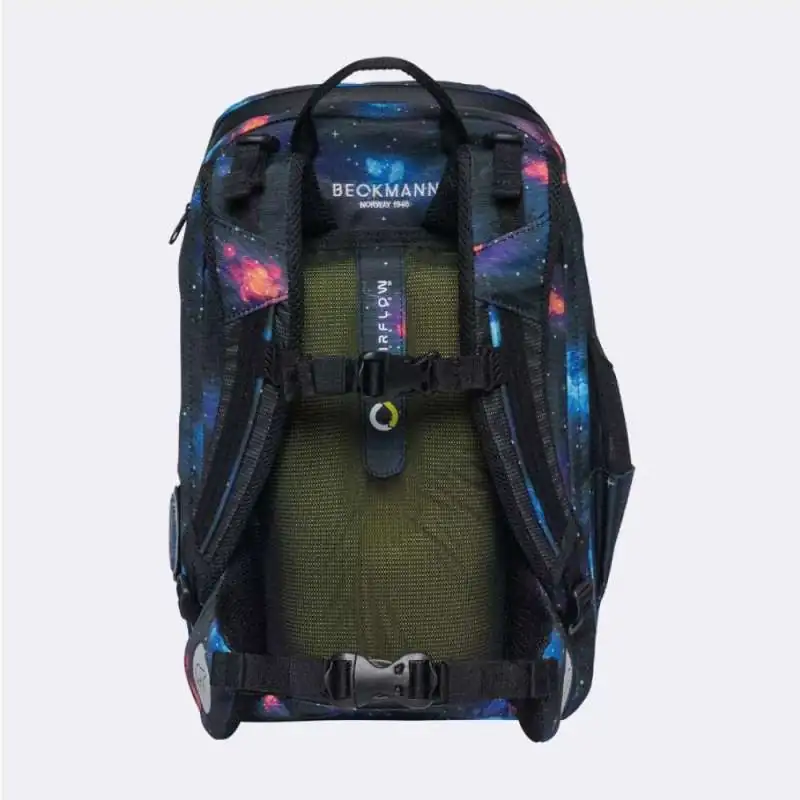 BECKMANN Schulranzen ACTIVE AIR FLX 6 tlg - Ninja Rückansicht