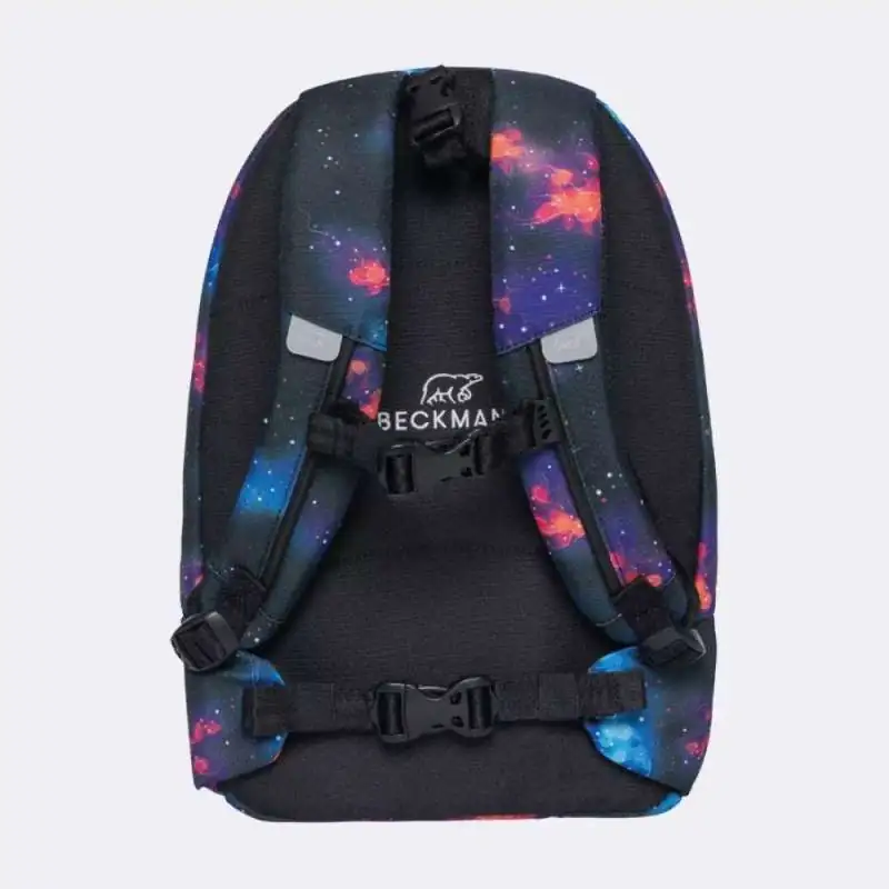 BECKMANN Schulranzen ACTIVE AIR FLX 6 tlg - Ninja Brottasche Rückansicht