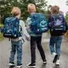 BECKMANN Schulranzen ACTIVE AIR FLX 6 tlg - Ninja Kinder mit Schulranzen