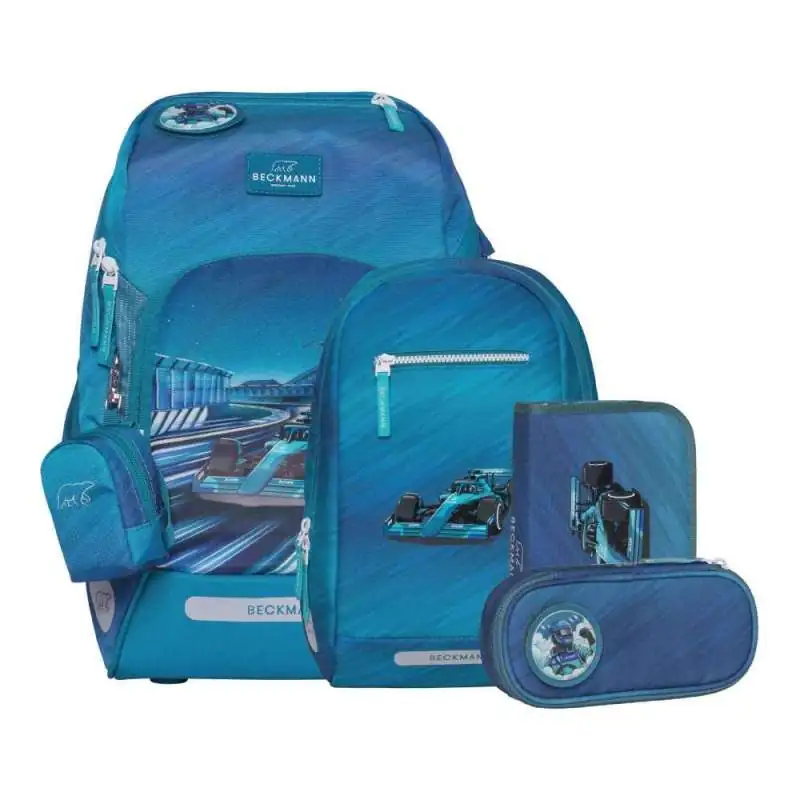BECKMANN Schulranzen ACTIVE AIR FLX 6 tlg - Racing