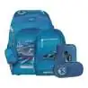 BECKMANN Schulranzen ACTIVE AIR FLX 6 tlg - Racing