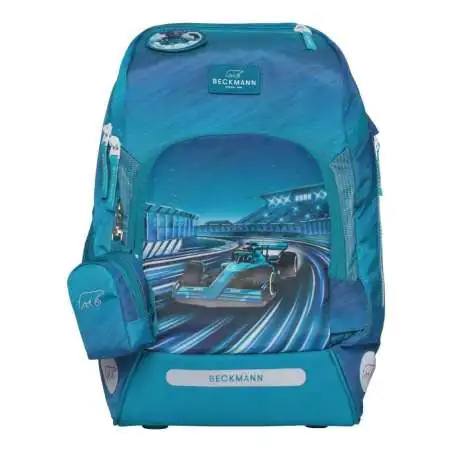 BECKMANN Schulranzen ACTIVE AIR FLX 6 tlg - Racing Front