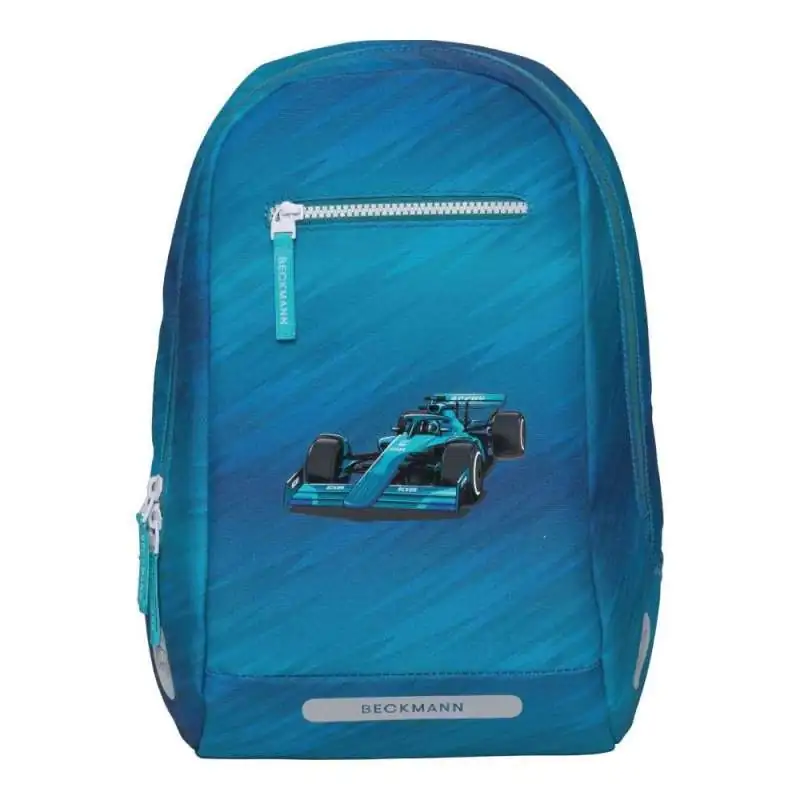 BECKMANN Schulranzen ACTIVE AIR FLX 6 tlg - Racing Brottasche