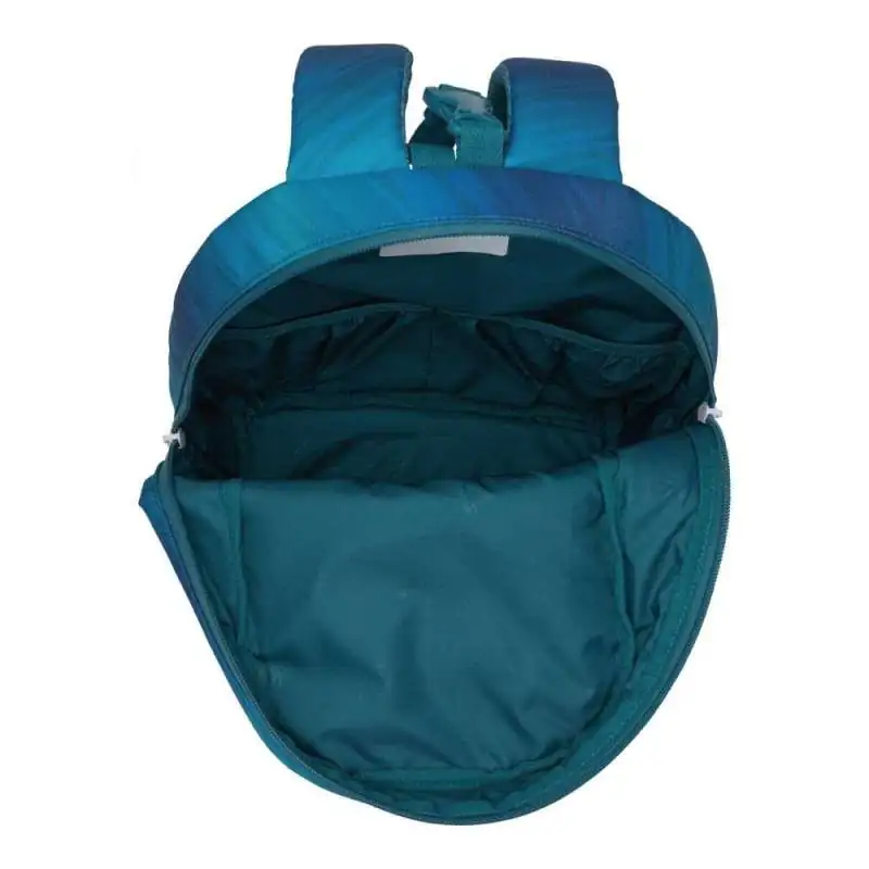 BECKMANN Schulranzen ACTIVE AIR FLX 6 tlg - Racing Brottasche geöffnet leer