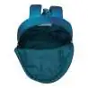 BECKMANN Schulranzen ACTIVE AIR FLX 6 tlg - Racing Brottasche geöffnet leer