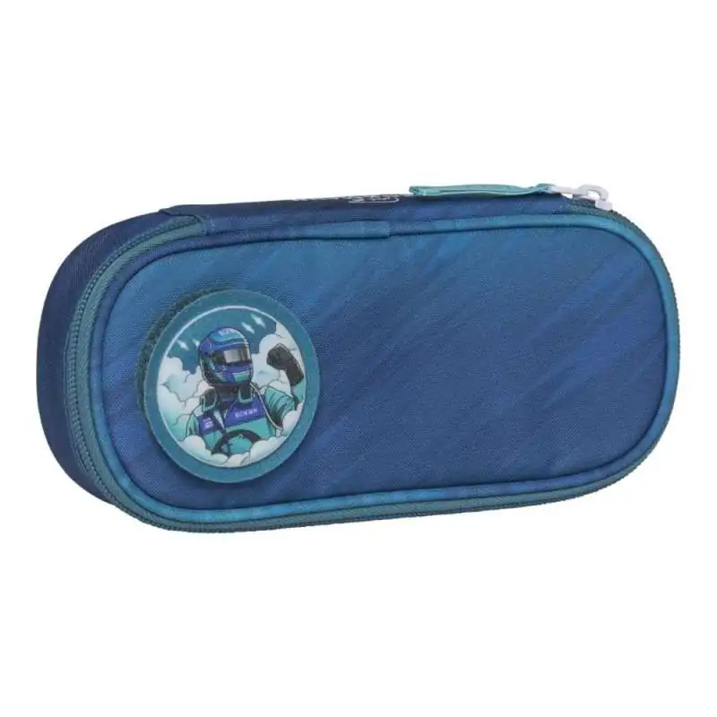 BECKMANN Schulranzen ACTIVE AIR FLX 6 tlg - Racing Faulenzermäppchen