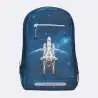 BECKMANN Schulranzen ACTIVE AIR FLX 6 tlg - Space Mission Brottasche