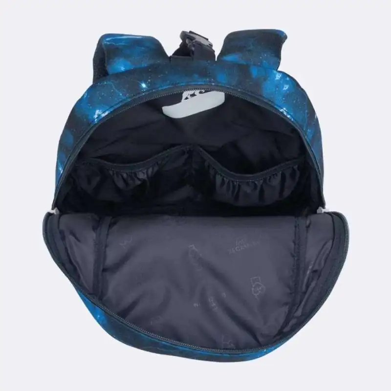 BECKMANN Schulranzen ACTIVE AIR FLX 6 tlg - Tech Rex Brottasche geöffnet leer