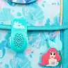 MC NEILL Schulranzen PERFECTO DISNEY Set 5 tlg - Arielle Ansicht mit Charms