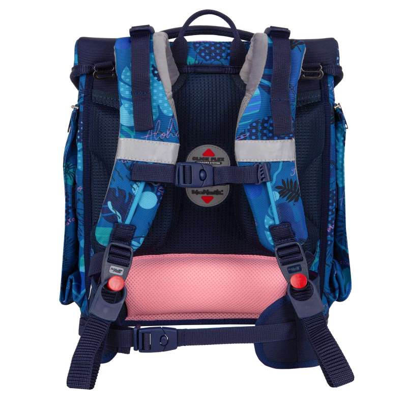 MC NEILL Schulranzen PERFECTO DISNEY Set 5 tlg - Stitch Rückansicht