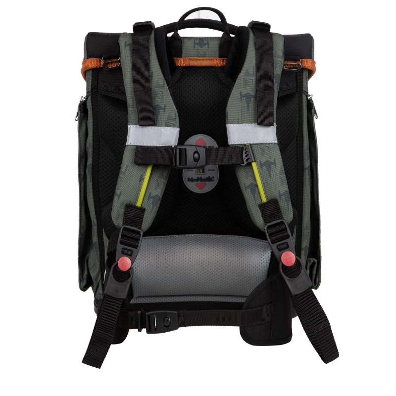 MC NEILL Schulranzen PERFECTO DISNEY Set 5 tlg - Star Wars Mandalorian Rückansicht