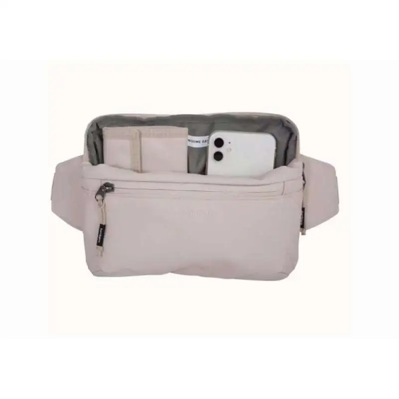 KATTBJÖRN Hipbag - Asphalt Grey Front offen