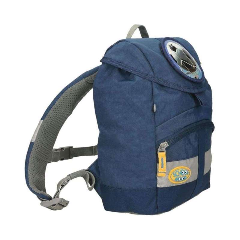 SCHOOL MOOD Kindergartenrucksack KIDDY - Noah Fußball seitlich